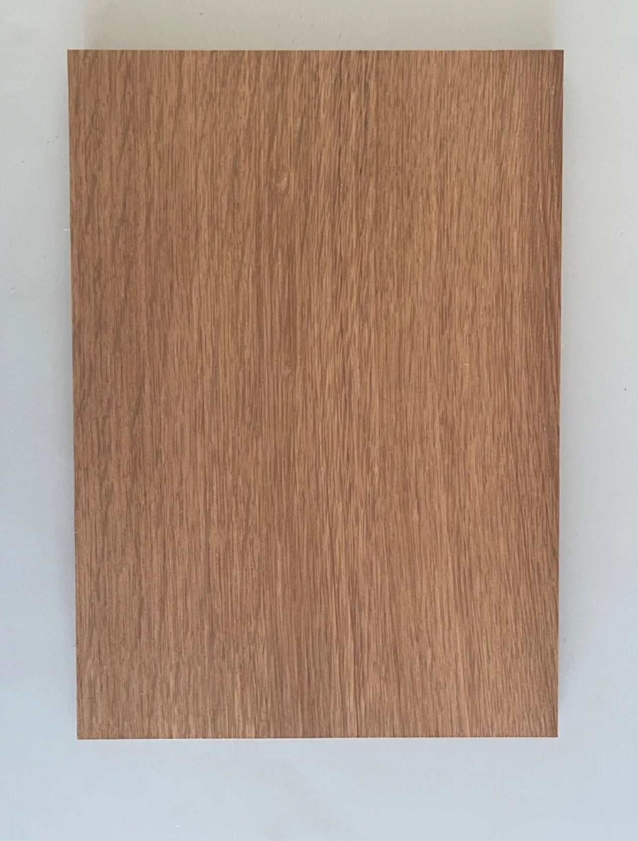 1 x A4 Size Solid Brown Oak Wood Sheet/ wood sheets 297mm x 210mm x 3mm or 4mm