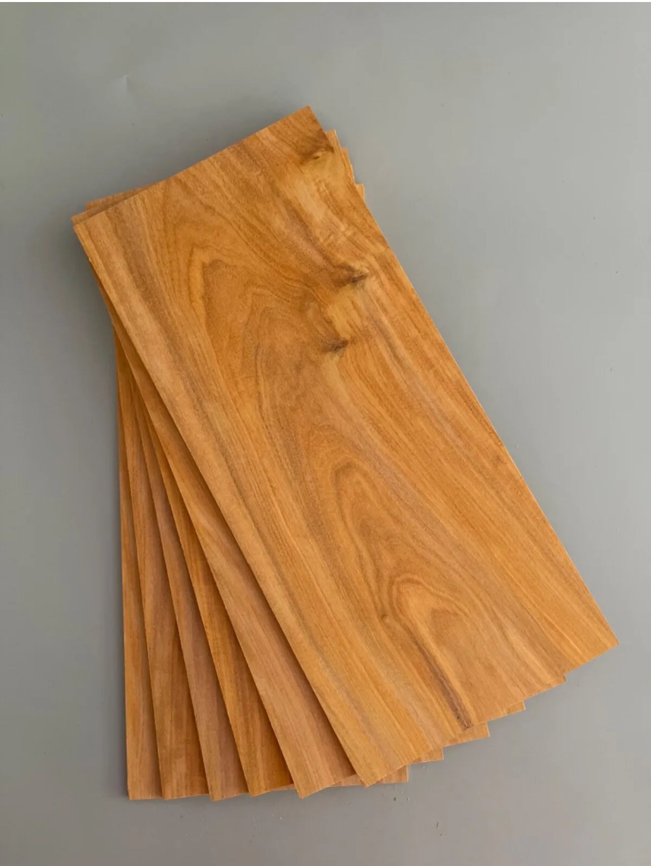 1 x Solid Chakte Viga wood sheet 340mm x 150mm x 3mm,4mm or 6mm with knots